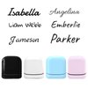 Custom Rectangular Signature Stamp- Personalized Custom Name Stamp 4 Exterior Colors and 9 Font Choices and 3 Ink Colors, Black, White, Pink, Blue
