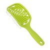 Tangols Gentle Detangler Hair Brush-100% Eco-Friendly Double Curved Straw Hair Brush w/Ultra-Soft Anti Knot Nylon Bristles for Adults,Kids All Hair Types(Green)