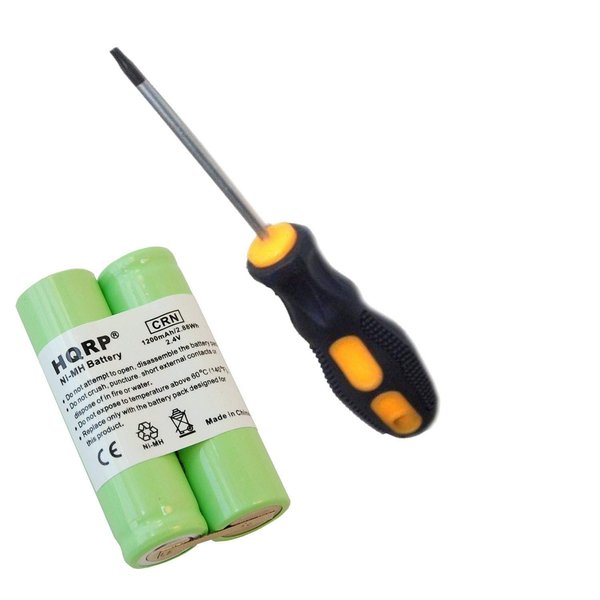 HQRP Battery Compatible with Philips Norelco 8865XL 8867XL 8883XL 905RX 915RX 935RX Razor/Shaver Plus Screwdriver