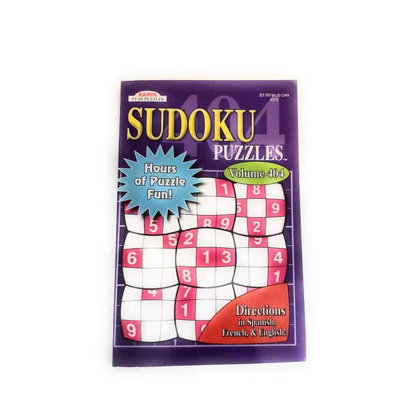 Kappa Sudoku Puzzles Volumes Vary See Sellers for Vol #(Directions in Spanish, French & English)