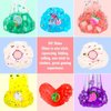 7 Pack Jelly Cube Clear Christmas Slime with Butter Slime for Kids, Clear Slime*6 Butter Slime*1, Crunchy Crystal Butter Slime, Stress Relief Toy, Party Favors for Girl Boys 6 7 8 9 10 11 12