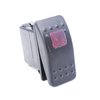 X-Haibei Marine Rocker Switch Waterproof 12V/24V ON-Off 3 PIN Red LED Lighted for Boat Car Truck Trailer Caravan RV SUV ATV UTV