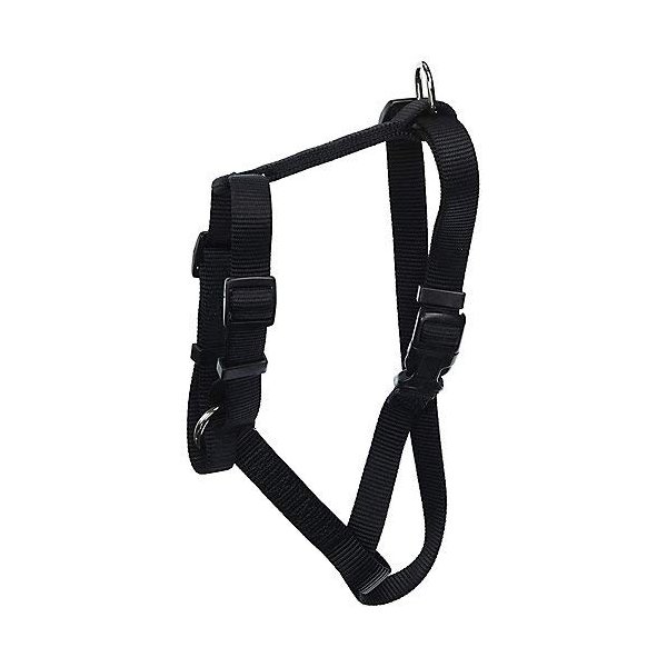 OmniPet Kwik Klip Adjustable Nylon Pet Harness, Black, X-Small