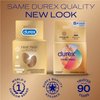 Durex Condom Real Feel Non Latex Condoms, 3 Count
