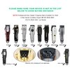Anrom Hair Clipper Charging Stand, Hair Clipper Vertical Clipper Charging Dock, for Wahl Magic Clip Senior Cordless Hair Clipper #8591#8504#8148 New and Old Versions (Black)