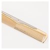 LOVE CHROME PROFESSIONAL K24GP SUS STANDARD CUT COMB GOLD/Japanese artisan hair comb