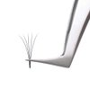 Mega Volume Lash Extensions 0.03mm Self Fanning Lashes D Curl 19mm Easy Fan Lash Extensions 5D 7D 10D Automatic Blooming Eyelashes (0.03-D, 19mm)