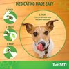 Pet MD Wrap A Pill Bacon Flavor Pill Paste for Dogs - Create a Pocket to Hide Pills and Medication - 59 Servings