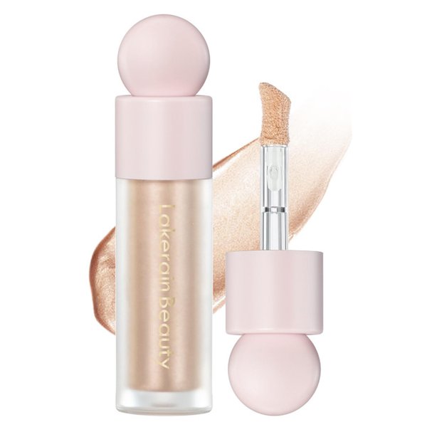 HWSHQY OO Liquid Highlighter Stick,Natural Face Luminizer Stick,Long Lasting Face Illuminator Highlight Stick,Waterproof Face Shimmer Stick,02