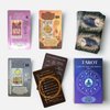 Witchy Cauldron Spanish Learning Tarot Card for Beginners with Meanings on Them - Training Beginner Tarot for Tarot Learners Including Chakra, Planet, Zodiac, Element, Yes or No.