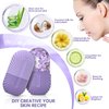 Aquuaera Ice Face Roller, Ice Cube Roller for Face，Facial Beauty Ice Roller Skin Care Tools,De-Puff Eye Bags, Reduce Migraine Pain（Purple）