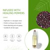 Honeybee Gardens Crystal Infused Body Oil ROLLERBALL - Garnet, 0.34 fl oz.,