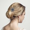 kilofly 3pc Women's Rhinestone Crystal Faux Hair Clip Claw Barrettes Value Pack