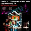 VONADO Music Version LED Light Kit for Lego Alpine Lodge 10325 Christmas Winter Village, Creative Lighting Set Accessories Compatible with Lego 10325 Christmas Village Set (Lights Only, No Models)