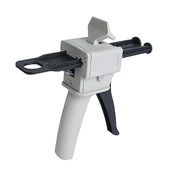 NEWCOMDIGI Dispenser Gun, Epoxy Glue Gun, Impression Mixing Dispensing Gun Applied to AB Plastic Tube (50ML)