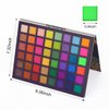 UCANBE EXOTIC FLAVORS Neon Eyeshadow Makeup Palette - 48 Colorful High Pigmented - Rainbow Matte Shimmer Glitter Eye Shadow Make Up Pallet Gift Set