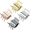 Small Hair Claw Clips Metal Hair Clips for Women Girls Fine Hair, 1.3 Inch Medium Claw Clips for Thick/Thin Hair, Non Slip Hair Jaw Clips Strong Hold Hair Clamps with Gift Box (4 Pack)