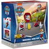 Paw Patrol, Big Truck Pups Marshall Action Figure with Clip-on Rescue Drone, Command Center Pod and Animal Friend Kids Toys Ages 3 and up
