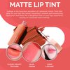 MAKEHEAL] Lipleasure Velvet Lip Tint Lasting, Matte Long-Lasting Lip Tint, Velvet Blur Finish, Smooth and Hydrated Lips All-Day, Vibrant and Soft Shades (05 - Plum)