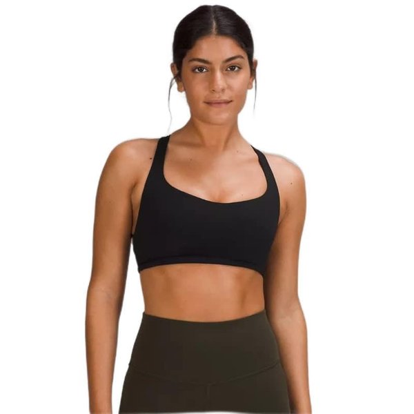 lululemon Free to Be Wild Strappy Sports Bra Black (10)