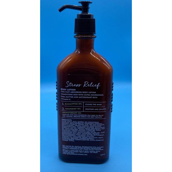 BATH & BODY WORKS STRESS RELIEF EUCALYPTUS SPEARMINT BODY LOTION 6.5 FL.OZ.