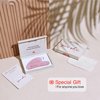 Rena Chris Rose Quartz Gua Sha, Natural Jade Facial Tools for SPA Acupuncture, Pink Stone for Body Face Neck and Eye, Skin Care Gift for Woman