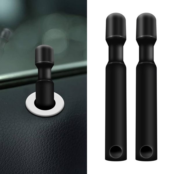 Hirificing 2PCS Car Door Lock Knobs for Ford F150 Explorer, Door Lock Pull Knob, Cover FODZ-5421850-A, Lift Bolt Control Post Pins