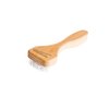 REDECKER Wire Brush with Oiled Beechwood Handle, 5-7/8-Inches, Compatible with Velcro Tape and Other Velcro Items