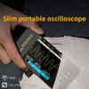 BSIDE Handheld Oscilloscope 3.2'' TFT Display Portable Digital Oscilloscope 10MHz Bandwidth Automotive Oscilloscope 48MSa/s Sampling Rate Trigger Function Auto/Nomal/Single