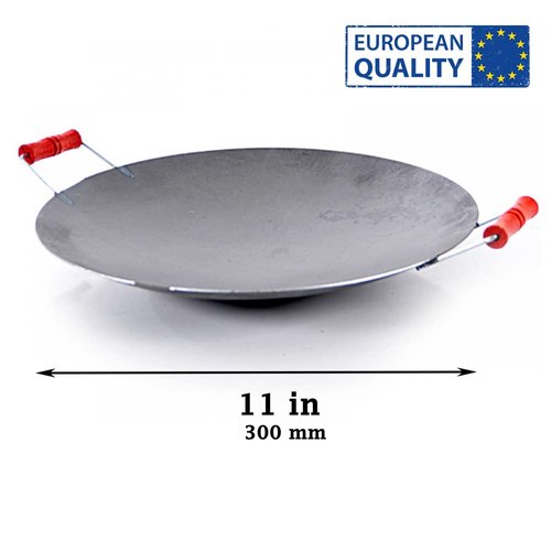 Hakan Discada Disc Cooker, Cowboy Wok, Cooking Disco, Disk It Grill for Camping, Picnic, Outdoor Activities (Small 11.8 in)