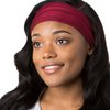 Hipsy Adjustable & Stretchy Basic Xflex Wide Headbands for Women Girls & Teens (5pk Basic Black/Burgundy/Navy/Plum/Dark Grey)
