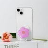 Rwotlls Phone Grip Stand Holder, Cute 2D Daisy Flower Shape,with Expanding Kickstand (1P Pink)