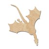 Dragon Wooden Cutouts for crafts, Laser Cut Wood Shapes 5mm thick Baltic Birch Wood, Multiple Sizes Available
