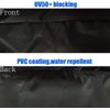 UCEDER Waterproof Oxford Cloth Blocking Kayak Cockpit Cover UV50+ Seal Cockpit Maximum Protection for Your Ocean Cockpit