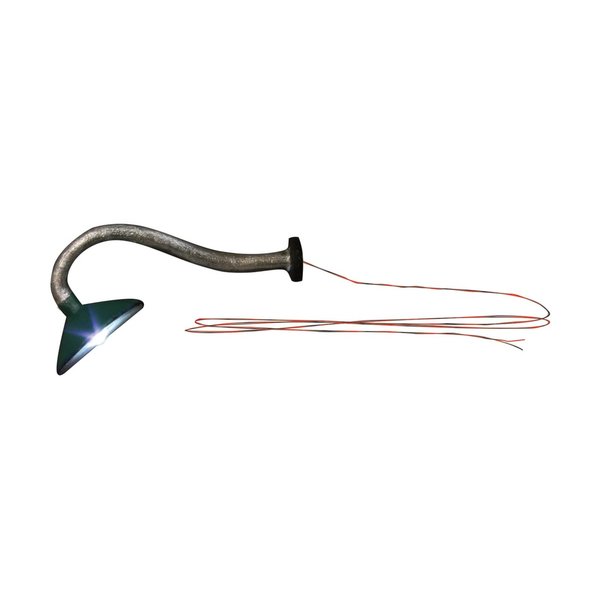 Woodland Scenics WOOJP5662 O Wall Mount Lights, Gooseneck (2)