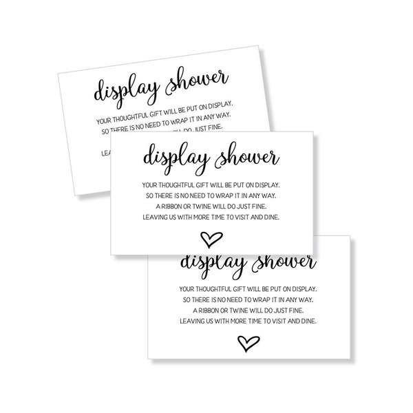 All Ewired Up 50 Count Bridal Shower Cards, Deep Vibrant Colors, 3in x 2.5in, Made in USA