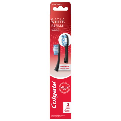 Colgate Keep Toothbrush Refill Heads, Whitening, 6 Packs of 2 Refill Heads (12 Count Total)