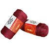 Maradek 100% Acrylic Brazilian Wool Yarn 70g Fiber for Hair Crochet/African Weave/Knitting/Dreadlock Extensions/Twists and More (2 Pack, Burgundy)