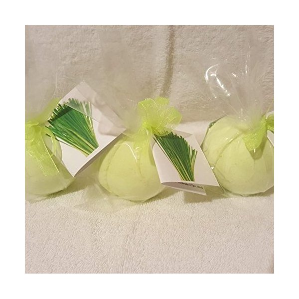 Spa Pure AVOBATH Bath Bombs - 3 XL Fizzies, Ultra-Moisturizing, Natural, Organic, made with Shea, Mango and Cocoa Butter