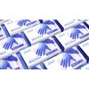 OWELL Medical Exam Nitrile Gloves | MEDIUM | 4mil Disposable Gloves, Powder-Free, Latex-Free Food Safe Certified Gloves (100ct)