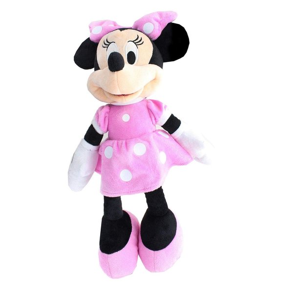 Minnie 10782 Kids plush toy, Pink, 15.5"