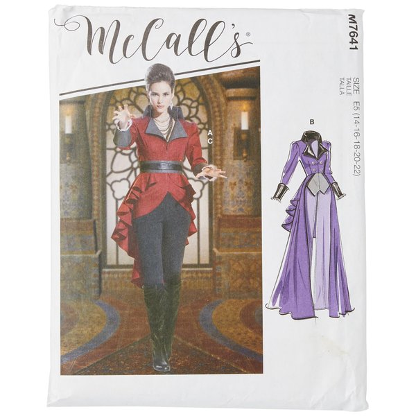 McCall's Patterns Countess Jacket Cosplay Costume Sewing Pattern for Women, Sizes 14-22