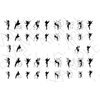 Tinkerbell Fairy Water Nail Art Transfers Stickers Decals - Set of 40 - A1216