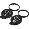 Afa Motors Windshield Wiper Washer Fluid Reservoir Tank Bottle Cap Compatible with Buick Cadillac Chevrolet GMC Washer Reservoir Cap 13227300 Pair