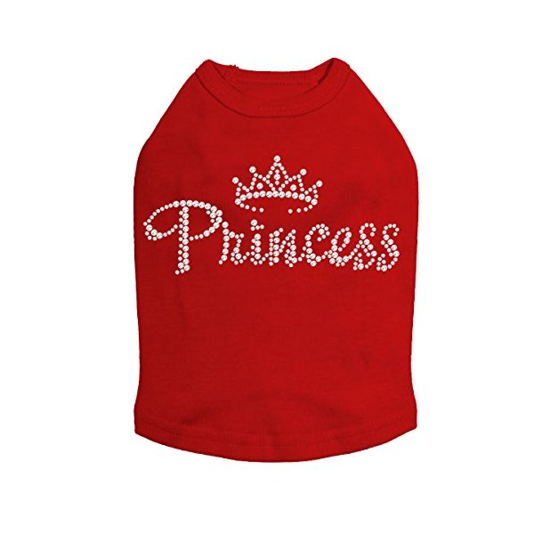 Princess # 2 Dog Shirt XL RED