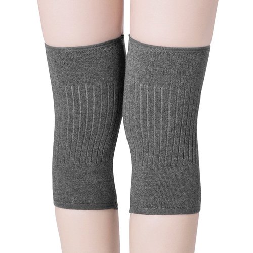 Men Women Cashmere Knee Braces Supports Leg Warmer Winter Warm Thermal Wool Cycling Ski Running Knee Brace Pad Thicken Knee Pads Sleeve Knee Warmers 1 Pair