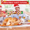 10PACK Christmas Party Favor No-Snap Table Favors with Prize Joke Gifts for Adults Kids Party Supplies Dinner Decorations British English Holiday Games Christmas Tree Pattern