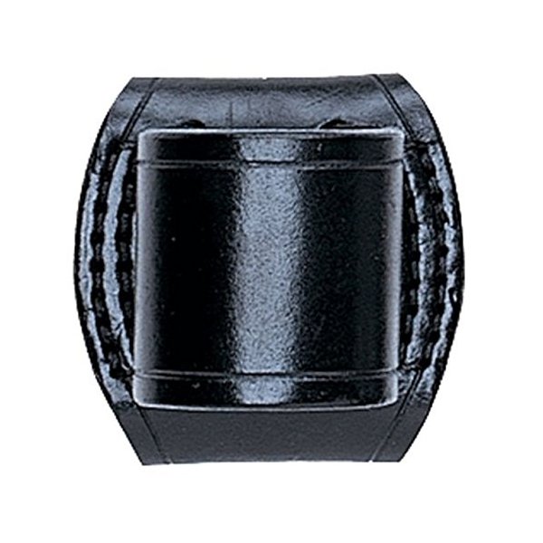 Aker Leather 541 Flashlight Holder, Black, Basketweave, Fits Standard D Cell Flashlights