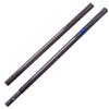 CKG Metal Detector Shovel Travel Carbon Handle Total Length 45.5' Diam 1.1 for Scoop Shovel, Universal Lightweight Pole for Beach Metal Detecting Digging Tools – Black/Travel Size