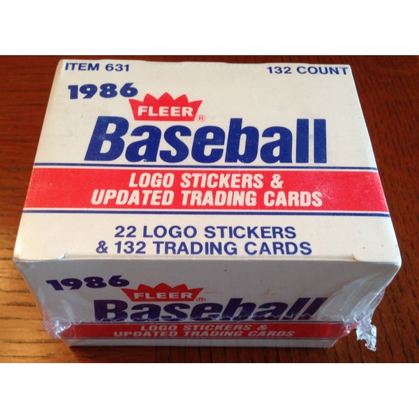 1986 Fleer Update Complete Set - Baseball Cards - Barry Bonds - Will Clark